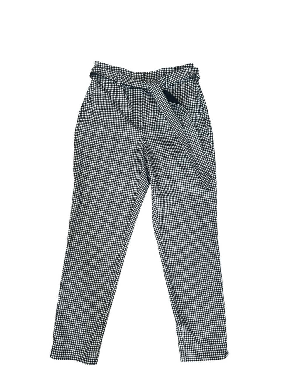 White House Black Market Gingham Tapered
Ankle Pants Size 4